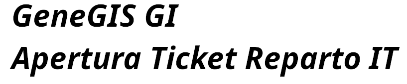 IT Genegid - Gestione richieste